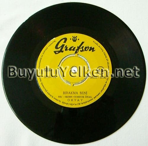 Okyay - Bırakma Beni - Ayrılık mı bu aşkın sonu ( GRAFSON MGZ-3700) A yüzü