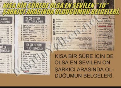Okyay - En sevilen 10 şarkıcı arasında